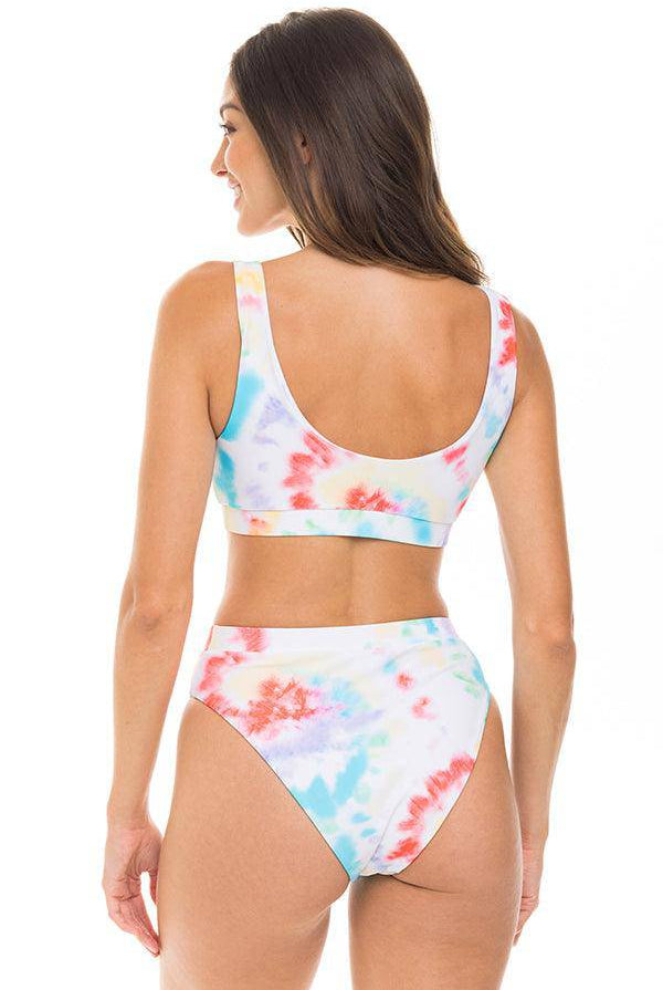 Tie Dye Barbados Banded Bottom - H2OH Colours
