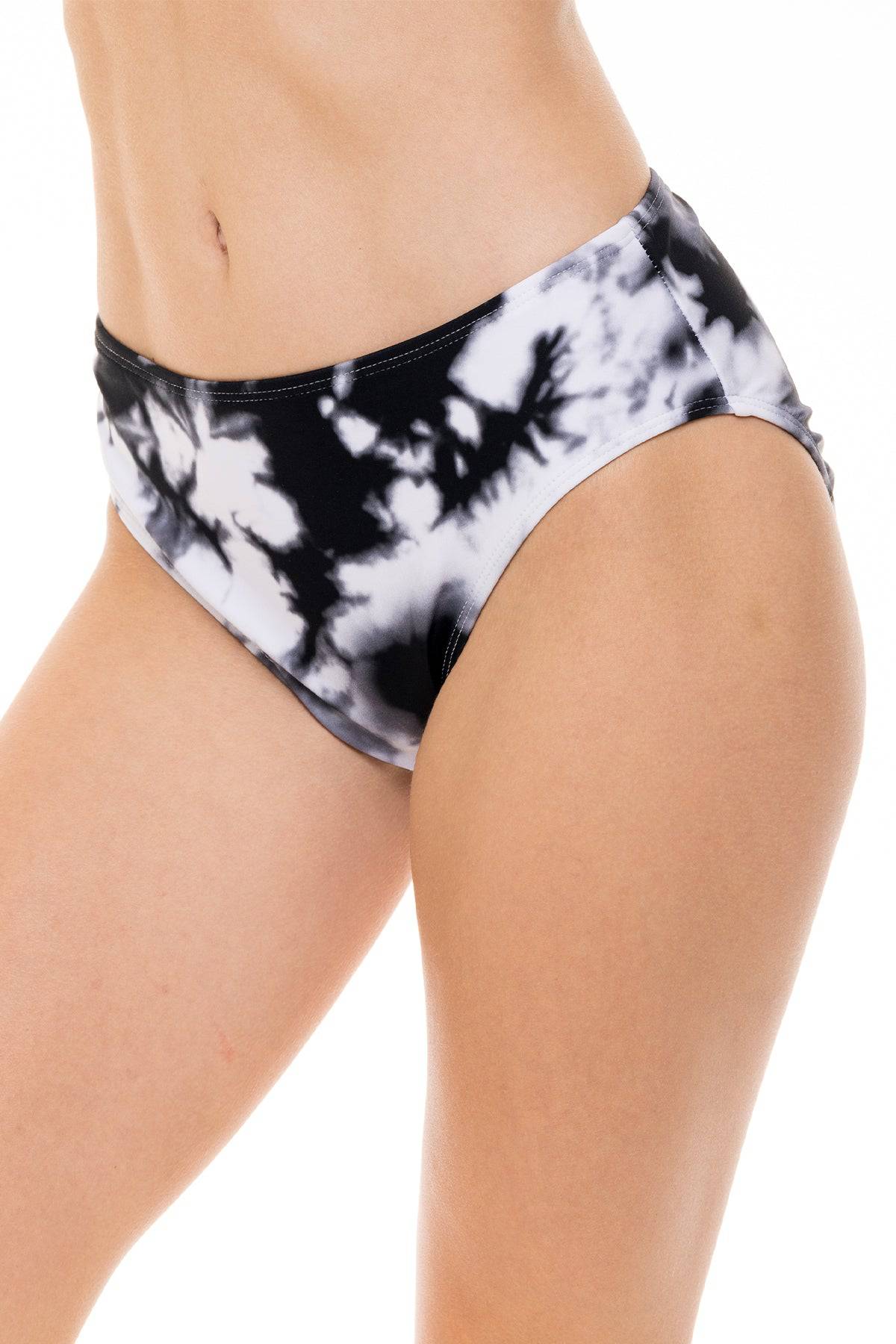 Tie Dye Full Cut High Waist Bottom - H2OH Colours