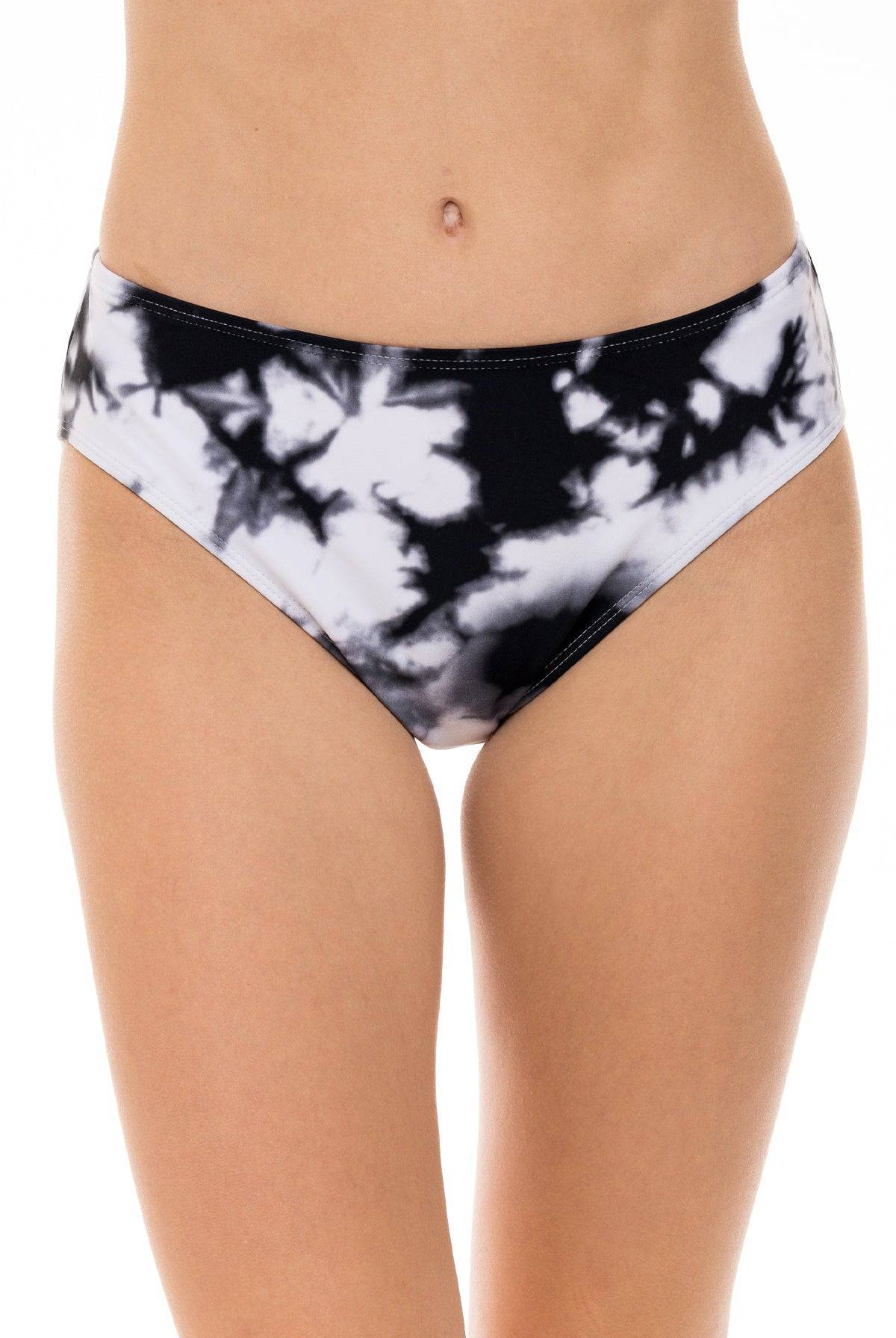 Tie Dye Full Cut High Waist Bottom - H2OH Colours
