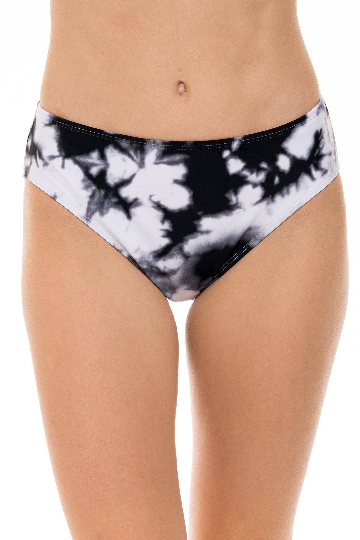 Tie Dye Full Cut High Waist Bottom - H2OH Colours