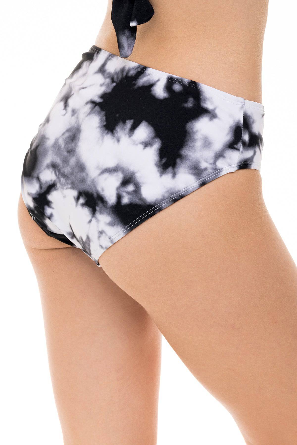 Tie Dye Full Cut High Waist Bottom - H2OH Colours