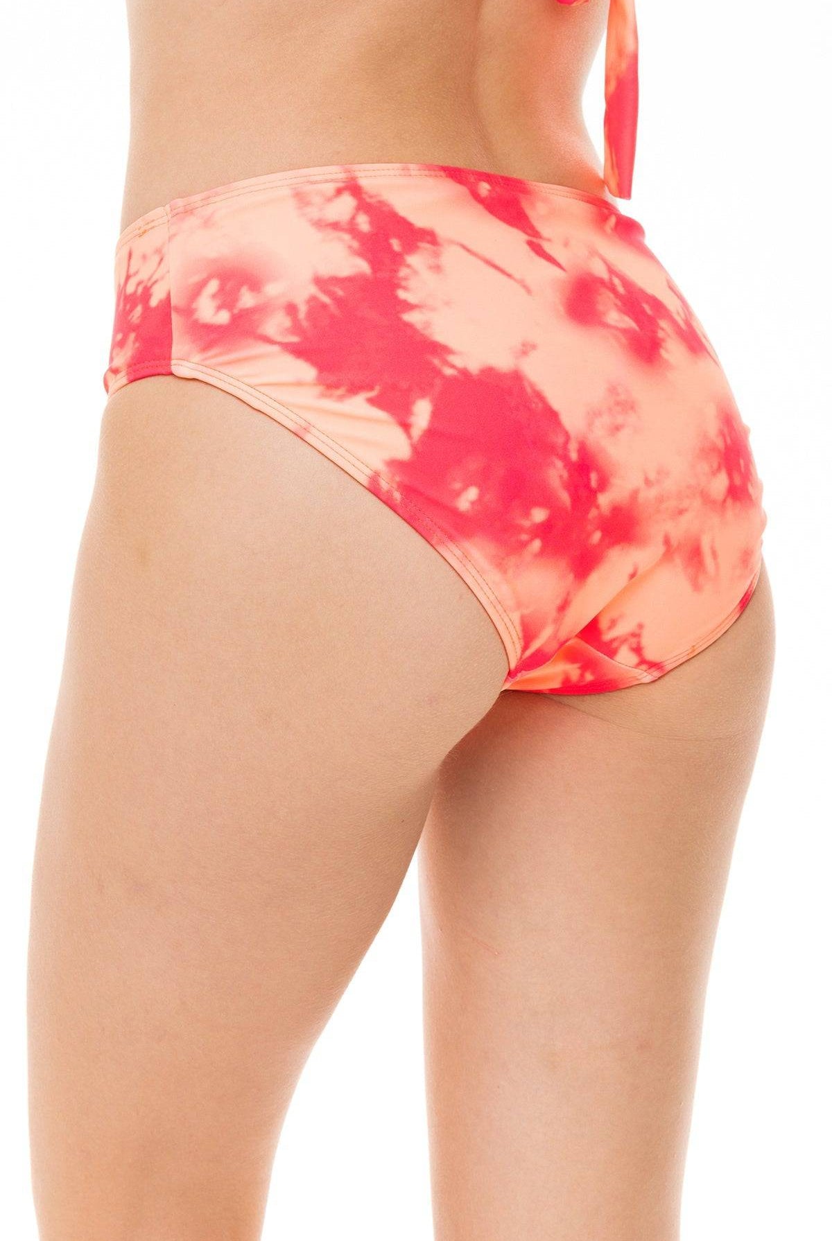 Tie Dye Full Cut High Waist Bottom - H2OH Colours