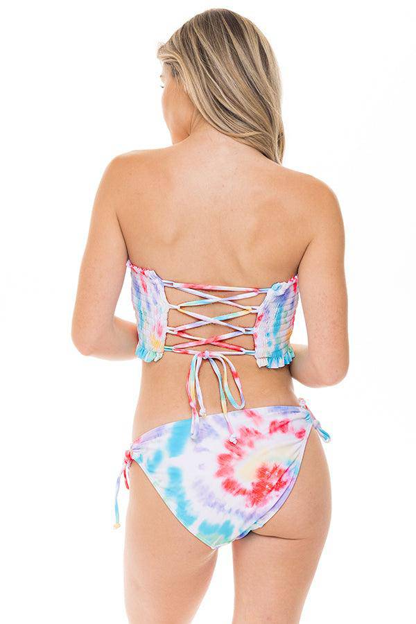 Tie Dye Santorini Top - H2OH Colours