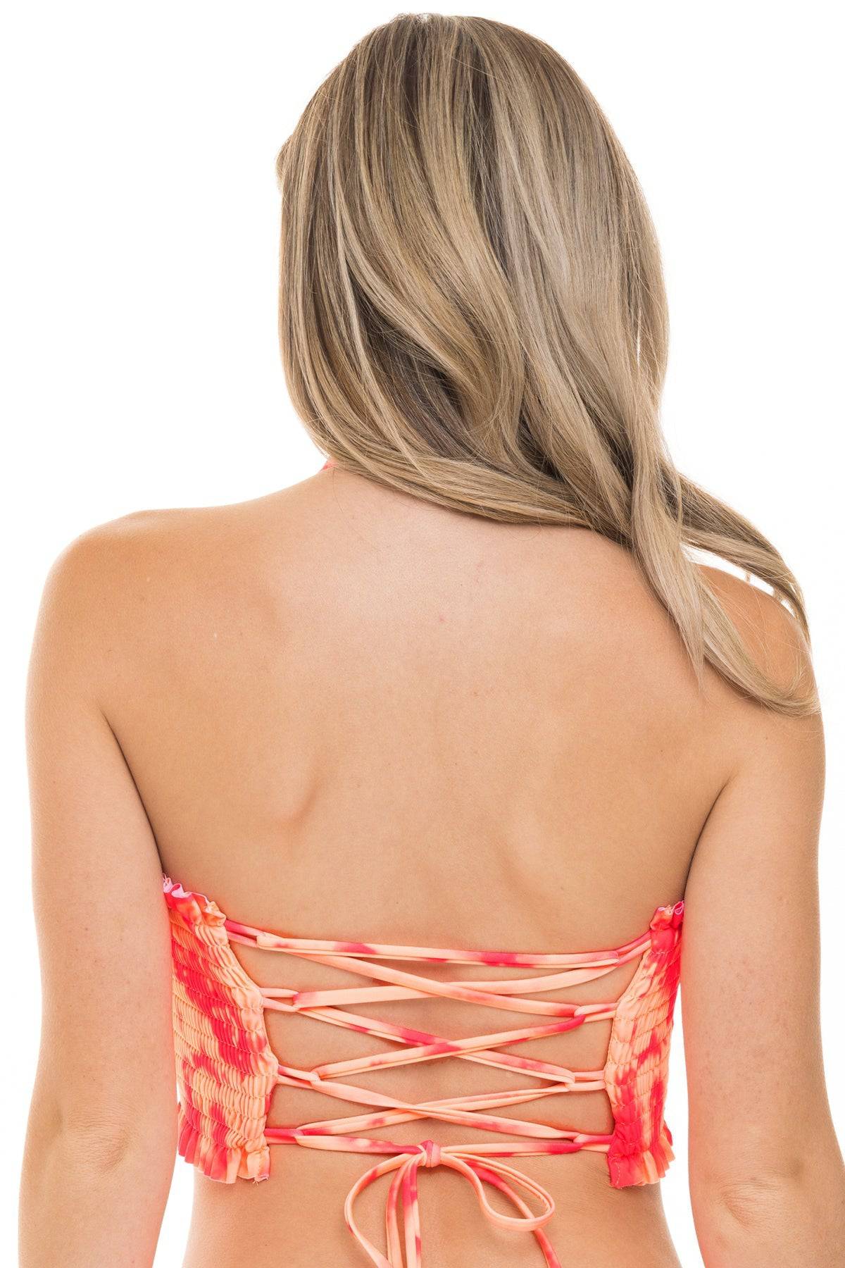 Tie Dye Santorini Top - H2OH Colours