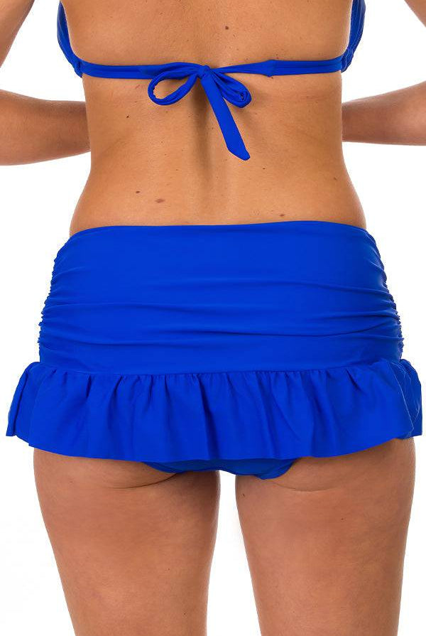 Ruffled Swim Skirt - H2OH Colours