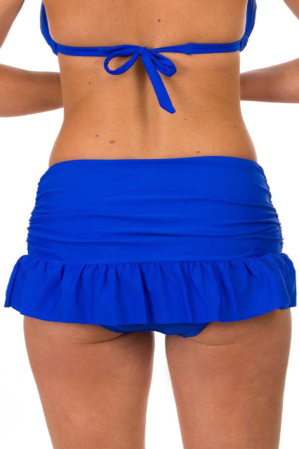 Ruffled Swim Skirt - H2OH Colours